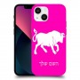 שור כיסוי מגן קשיח בעיצוב אישי עם השם שלך ל Apple iPhone 13 mini יחידה אחת סקרין מובייל