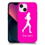 ג'וגלין - אישה כיסוי מגן קשיח בעיצוב אישי עם השם שלך ל Apple iPhone 13 mini יחידה אחת סקרין מובייל