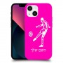 שחקן כדורגל כיסוי מגן קשיח בעיצוב אישי עם השם שלך ל Apple iPhone 13 mini יחידה אחת סקרין מובייל