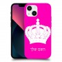 כתר מלכותי כיסוי מגן קשיח בעיצוב אישי עם השם שלך ל Apple iPhone 13 mini יחידה אחת סקרין מובייל