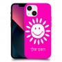 שמש כיסוי מגן קשיח בעיצוב אישי עם השם שלך ל Apple iPhone 13 mini יחידה אחת סקרין מובייל