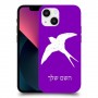 ציפור לבלוע כיסוי מגן קשיח בעיצוב אישי עם השם שלך ל Apple iPhone 13 mini יחידה אחת סקרין מובייל