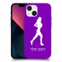 ג'וגלין - אישה כיסוי מגן קשיח בעיצוב אישי עם השם שלך ל Apple iPhone 13 mini יחידה אחת סקרין מובייל