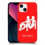 תאומים כיסוי מגן קשיח בעיצוב אישי עם השם שלך ל Apple iPhone 13 mini יחידה אחת סקרין מובייל