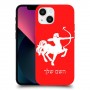 קשת כיסוי מגן קשיח בעיצוב אישי עם השם שלך ל Apple iPhone 13 mini יחידה אחת סקרין מובייל