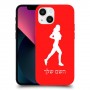 ג'וגלין - אישה כיסוי מגן קשיח בעיצוב אישי עם השם שלך ל Apple iPhone 13 mini יחידה אחת סקרין מובייל