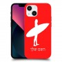 גלישה כיסוי מגן קשיח בעיצוב אישי עם השם שלך ל Apple iPhone 13 mini יחידה אחת סקרין מובייל