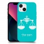 מאזניים כיסוי מגן קשיח בעיצוב אישי עם השם שלך ל Apple iPhone 13 mini יחידה אחת סקרין מובייל
