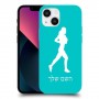 ג'וגלין - אישה כיסוי מגן קשיח בעיצוב אישי עם השם שלך ל Apple iPhone 13 mini יחידה אחת סקרין מובייל
