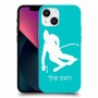 סקִי כיסוי מגן קשיח בעיצוב אישי עם השם שלך ל Apple iPhone 13 mini יחידה אחת סקרין מובייל