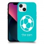 כדורגל - כדור כיסוי מגן קשיח בעיצוב אישי עם השם שלך ל Apple iPhone 13 mini יחידה אחת סקרין מובייל