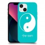 סמל יינג יאנג - סין כיסוי מגן קשיח בעיצוב אישי עם השם שלך ל Apple iPhone 13 mini יחידה אחת סקרין מובייל