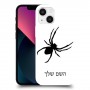 עכביש כיסוי מגן קשיח בעיצוב אישי עם השם שלך ל Apple iPhone 13 mini יחידה אחת סקרין מובייל