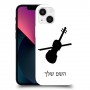 כינור כיסוי מגן קשיח בעיצוב אישי עם השם שלך ל Apple iPhone 13 mini יחידה אחת סקרין מובייל