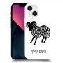טלה כיסוי מגן קשיח בעיצוב אישי עם השם שלך ל Apple iPhone 13 mini יחידה אחת סקרין מובייל