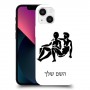 תאומים כיסוי מגן קשיח בעיצוב אישי עם השם שלך ל Apple iPhone 13 mini יחידה אחת סקרין מובייל