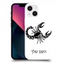 עקרב כיסוי מגן קשיח בעיצוב אישי עם השם שלך ל Apple iPhone 13 mini יחידה אחת סקרין מובייל