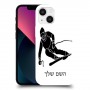 סקִי כיסוי מגן קשיח בעיצוב אישי עם השם שלך ל Apple iPhone 13 mini יחידה אחת סקרין מובייל