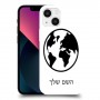 עולם כיסוי מגן קשיח בעיצוב אישי עם השם שלך ל Apple iPhone 13 mini יחידה אחת סקרין מובייל