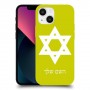 מגן דוד - ישראל כיסוי מגן קשיח בעיצוב אישי עם השם שלך ל Apple iPhone 13 mini יחידה אחת סקרין מובייל