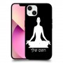 יוגה כיסוי מגן קשיח בעיצוב אישי עם השם שלך ל Apple iPhone 13 יחידה אחת סקרין מובייל