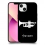 חצוצרה כיסוי מגן קשיח בעיצוב אישי עם השם שלך ל Apple iPhone 13 יחידה אחת סקרין מובייל