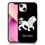 אריה כיסוי מגן קשיח בעיצוב אישי עם השם שלך ל Apple iPhone 13 יחידה אחת סקרין מובייל