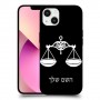 מאזניים כיסוי מגן קשיח בעיצוב אישי עם השם שלך ל Apple iPhone 13 יחידה אחת סקרין מובייל