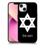 מגן דוד - ישראל כיסוי מגן קשיח בעיצוב אישי עם השם שלך ל Apple iPhone 13 יחידה אחת סקרין מובייל