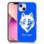 זאב כיסוי מגן קשיח בעיצוב אישי עם השם שלך ל Apple iPhone 13 יחידה אחת סקרין מובייל