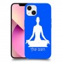 יוגה כיסוי מגן קשיח בעיצוב אישי עם השם שלך ל Apple iPhone 13 יחידה אחת סקרין מובייל