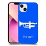 חצוצרה כיסוי מגן קשיח בעיצוב אישי עם השם שלך ל Apple iPhone 13 יחידה אחת סקרין מובייל