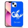עקרב כיסוי מגן קשיח בעיצוב אישי עם השם שלך ל Apple iPhone 13 יחידה אחת סקרין מובייל