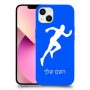 רץ כיסוי מגן קשיח בעיצוב אישי עם השם שלך ל Apple iPhone 13 יחידה אחת סקרין מובייל