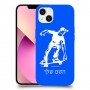 ילד סקייטבורד כיסוי מגן קשיח בעיצוב אישי עם השם שלך ל Apple iPhone 13 יחידה אחת סקרין מובייל
