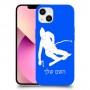 סקִי כיסוי מגן קשיח בעיצוב אישי עם השם שלך ל Apple iPhone 13 יחידה אחת סקרין מובייל