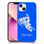 אופנוע שלג כיסוי מגן קשיח בעיצוב אישי עם השם שלך ל Apple iPhone 13 יחידה אחת סקרין מובייל