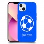 כדורגל - כדור כיסוי מגן קשיח בעיצוב אישי עם השם שלך ל Apple iPhone 13 יחידה אחת סקרין מובייל