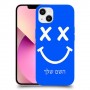 סמיילי כיסוי מגן קשיח בעיצוב אישי עם השם שלך ל Apple iPhone 13 יחידה אחת סקרין מובייל