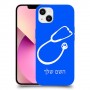 רופא סטטוסקופ כיסוי מגן קשיח בעיצוב אישי עם השם שלך ל Apple iPhone 13 יחידה אחת סקרין מובייל