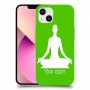 יוגה כיסוי מגן קשיח בעיצוב אישי עם השם שלך ל Apple iPhone 13 יחידה אחת סקרין מובייל