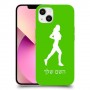 ג'וגלין - אישה כיסוי מגן קשיח בעיצוב אישי עם השם שלך ל Apple iPhone 13 יחידה אחת סקרין מובייל