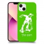 ילד סקייטבורד כיסוי מגן קשיח בעיצוב אישי עם השם שלך ל Apple iPhone 13 יחידה אחת סקרין מובייל