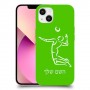 שחקן כדורעף כיסוי מגן קשיח בעיצוב אישי עם השם שלך ל Apple iPhone 13 יחידה אחת סקרין מובייל