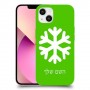 שלג כיסוי מגן קשיח בעיצוב אישי עם השם שלך ל Apple iPhone 13 יחידה אחת סקרין מובייל