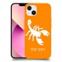 עקרב כיסוי מגן קשיח בעיצוב אישי עם השם שלך ל Apple iPhone 13 יחידה אחת סקרין מובייל