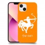 קשת כיסוי מגן קשיח בעיצוב אישי עם השם שלך ל Apple iPhone 13 יחידה אחת סקרין מובייל