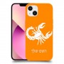 עקרב כיסוי מגן קשיח בעיצוב אישי עם השם שלך ל Apple iPhone 13 יחידה אחת סקרין מובייל
