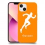 רץ כיסוי מגן קשיח בעיצוב אישי עם השם שלך ל Apple iPhone 13 יחידה אחת סקרין מובייל