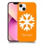 שלג כיסוי מגן קשיח בעיצוב אישי עם השם שלך ל Apple iPhone 13 יחידה אחת סקרין מובייל